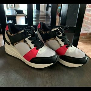 Michael Kors wedge sneakers
